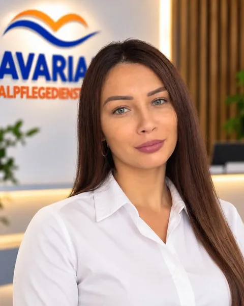 Emina Vehabović, Inhaberin und Pflegedienstleitung bei Bavaria Vitalpflegedienst München