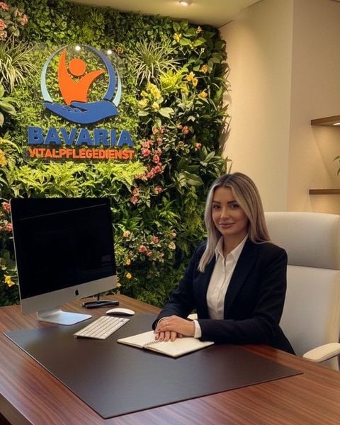 Emina Vehabović, Inhaberin und Pflegedienstleitung bei Bavaria Vitalpflegedienst München